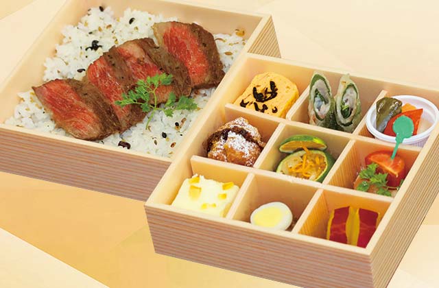 女性チーム考案ヘルシー弁当